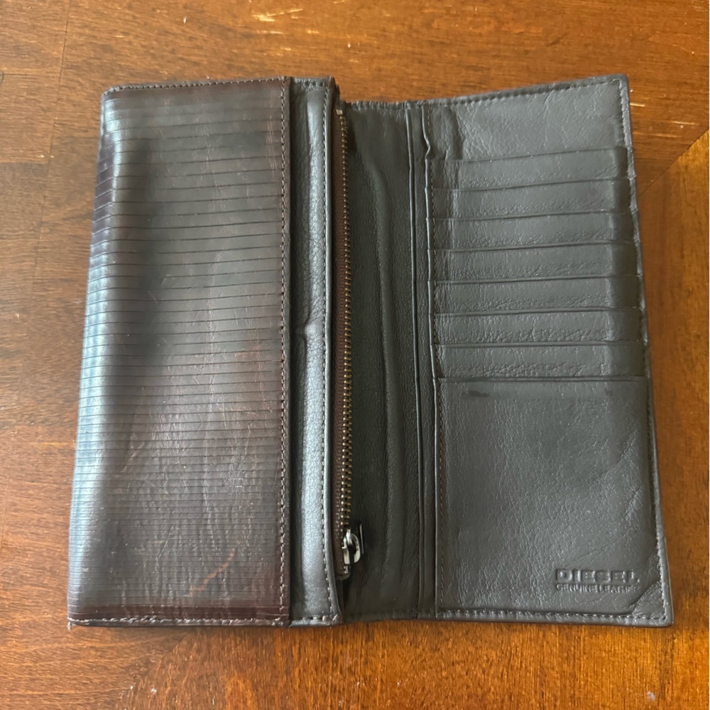 Diesel leather wallet